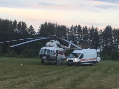 В Тверь на вертолёте экстренно привезли пациента - новости ТИА