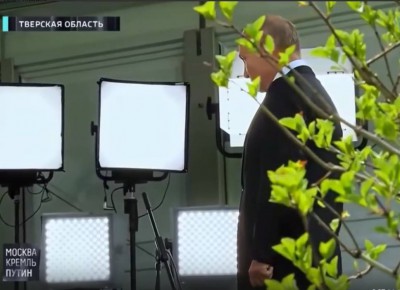 Стало известно, как снимали обращение президента Путина во Ржеве  - Новости ТИА