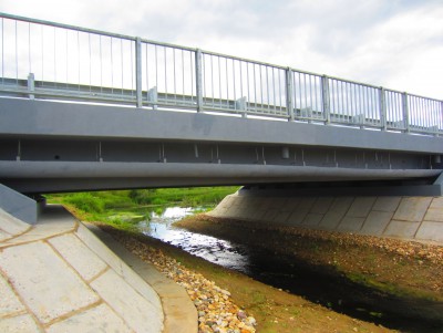 В Тверской области возвели временный мост через реку Кашинка - Новости ТИА
