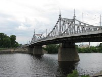 Староволжский мост в Твери перекроют из-за устранения течи на водопроводе - Новости ТИА
