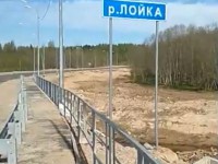Капитально отремонтированный год назад мост через р. Лойка уже требует ремонта - Новости ТИА