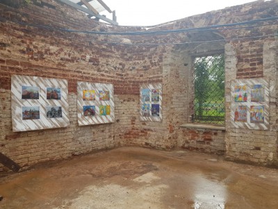 В Тверской области в разрушенном храме появились детские рисунки - новости ТИА