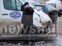 В очередной аварии с участием маршрутки пострадали шесть человек - Новости ТИА
