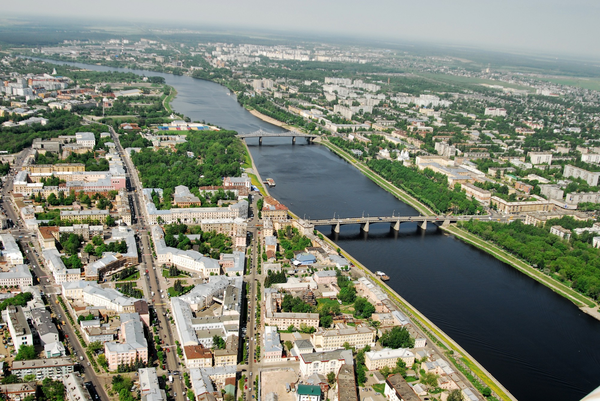 Тверь фото города летом