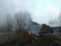 Из-за безрассудных шашлычников в Калининском районе сгорело несколько домов и гектары леса - Новости ТИА