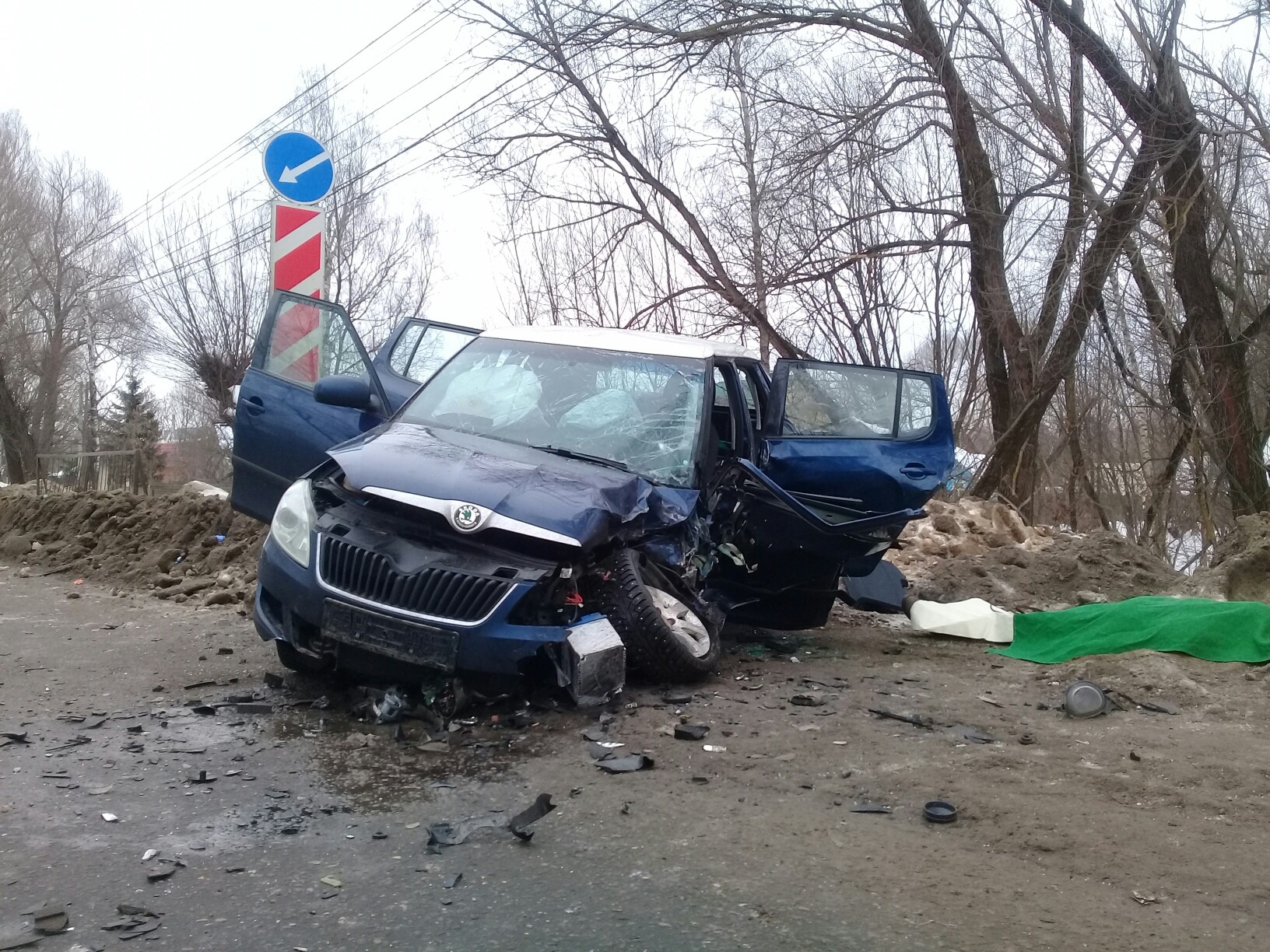 В смертельном ДТП на Московском шоссе серьезно пострадала двухлетняя  девочка - ТИА