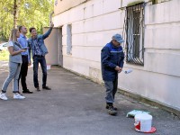 В Заволжском районе Твери ремонтируют фасады жилых домов - новости ТИА