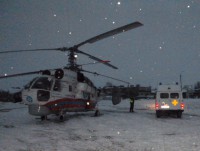 Вертолёт МЧС доставил в Тверь мужчину с черепно-мозговой травмой - Новости ТИА