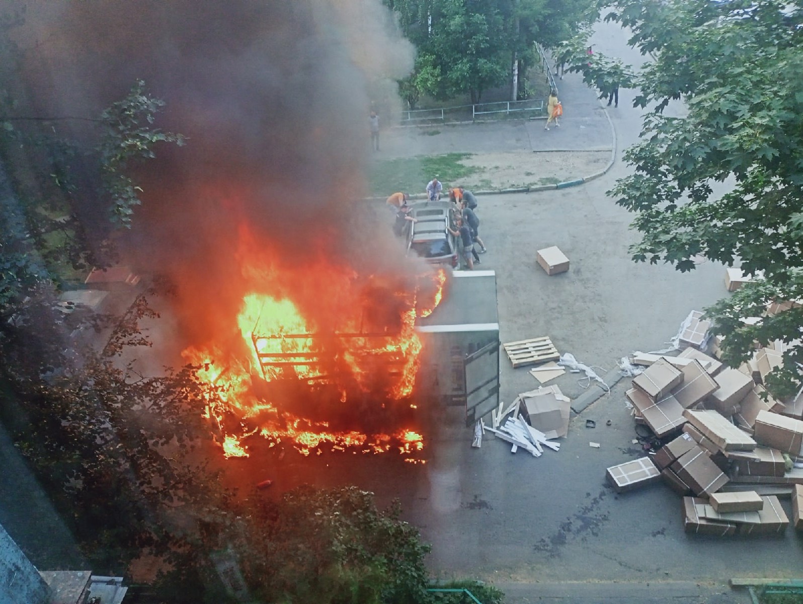 Новости твери пожар сегодня