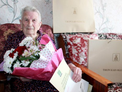 Жительнице Нелидово исполнилось 100 лет - новости ТИА