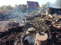 По факту обнаружения останков 53-летнего мужчины на пожаре в жилом доме проводится проверка - Новости ТИА