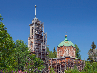 В Тверской области начали восстанавливать храм святителя Николая в Садунове - новости ТИА