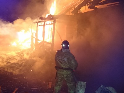 В сгоревшем доме в Тверской области погиб мужчина - Новости ТИА
