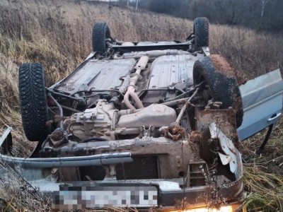В Тверской области водитель съехал с дороги и получил сотрясение мозга - Новости ТИА