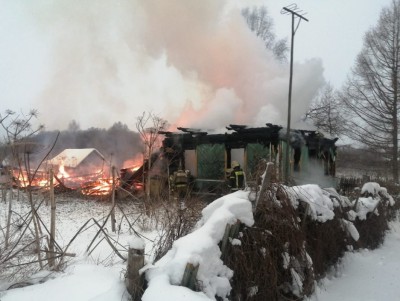 В деревне Тверской области на пожаре погибла пожилая женщина - Новости ТИА