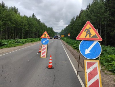 В Тверской области начали ремонт дороги в Лесном и Максатихинском районах  - Новости ТИА