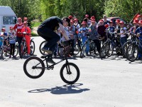 В Калининском районе прошёл велопробег, посвященный Дню Победы - Новости ТИА