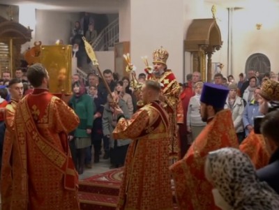Появилось видео главного Пасхального богослужения в Твери - Новости ТИА