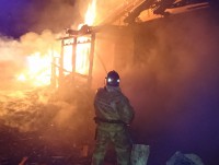 В Тверской области на пожаре погибла женщина, а мужчина получил ожоги  - Новости ТИА