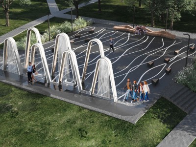 Для Андреаполя придумали проект благоустройства парка в курортной тематике  - Новости ТИА