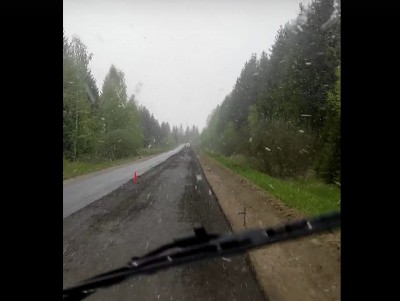 В Тверской области в конце мая пошёл снег - новости ТИА