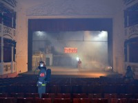 В Твери огнеборцы тушили условное возгорание на сцене драматического театра - Новости ТИА
