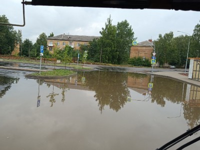 Во Ржеве после ремонта затопило Привокзальную площадь - новости ТИА