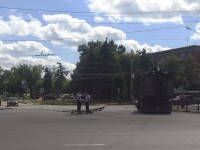 В Твери мусоровоз оборвал троллейбусную сеть - Новости ТИА