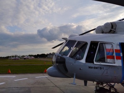 Из Вышнего Волочка в Тверь на вертолете доставили пациента - Новости ТИА