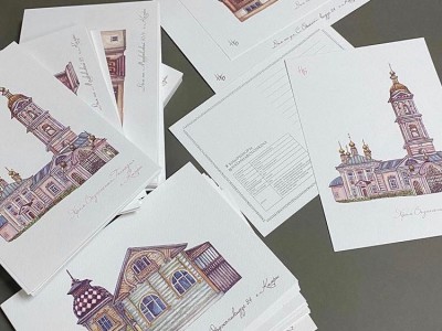 Финансовый аналитик из Москвы рисует открытки с кимрскими домиками - новости ТИА
