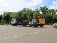 В Твери эвакуатор повредил троллейбусные провода - Новости ТИА