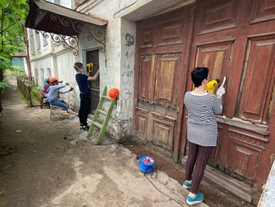 В Кимрах волонтёры восстанавливают дом купца Калинина XIX века постройки - Новости ТИА
