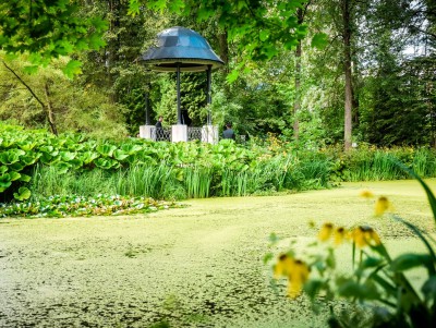 В ботаническом саду Твери состоялось открытие восстановленной ротонды - Новости ТИА