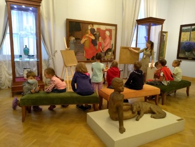 Картинная галерея приглашает на детскую экскурсию "В мастерской художника" - Новости ТИА