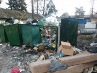 В Тверской области в мусоре утопает контейнерная площадка, которую открывали помпезно и с шарами  - новости ТИА
