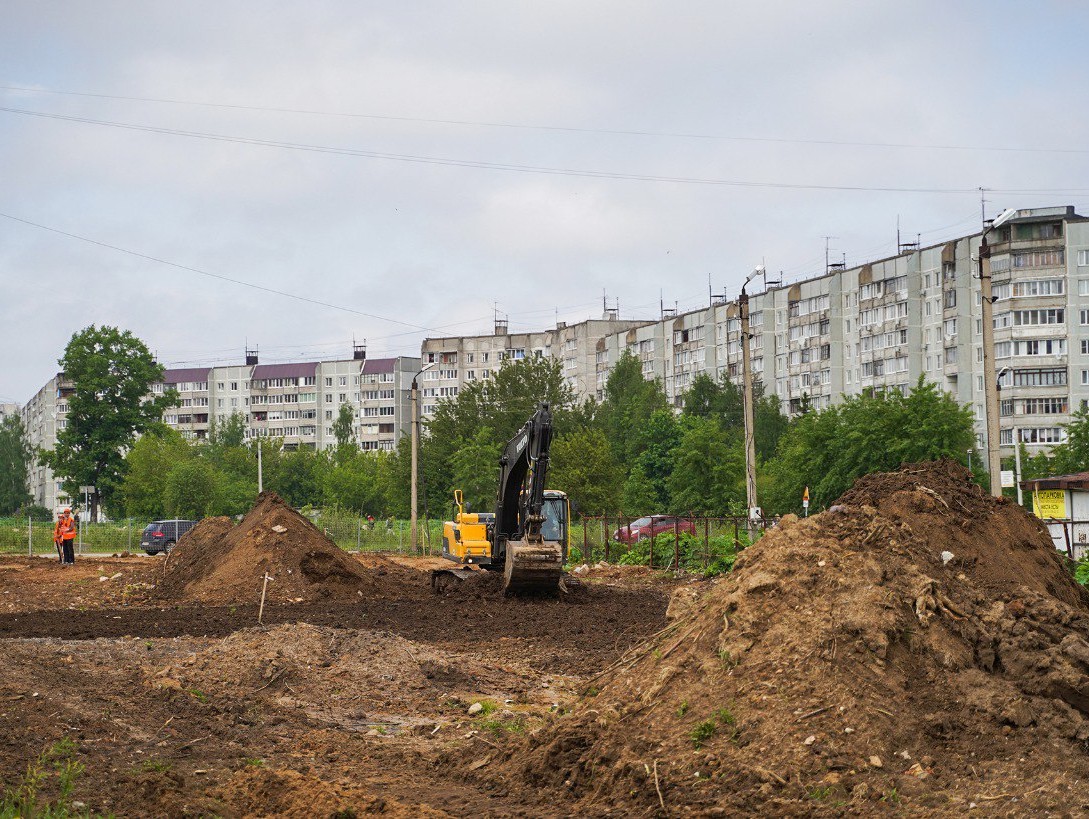 В Твери в микрорайоне 