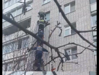 В Твери пожарные снимали двухлетнего ребенка, висевшего в окне на пятом этаже - новости ТИА