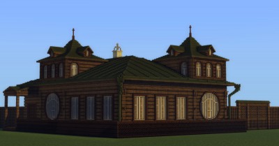 В игре Minecraft воссоздали кимрский старинный дом с "иллюминаторами"  - новости ТИА