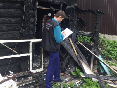 СК выясняет детали гибели пожилой пары при пожаре в деревне Люшино - новости ТИА