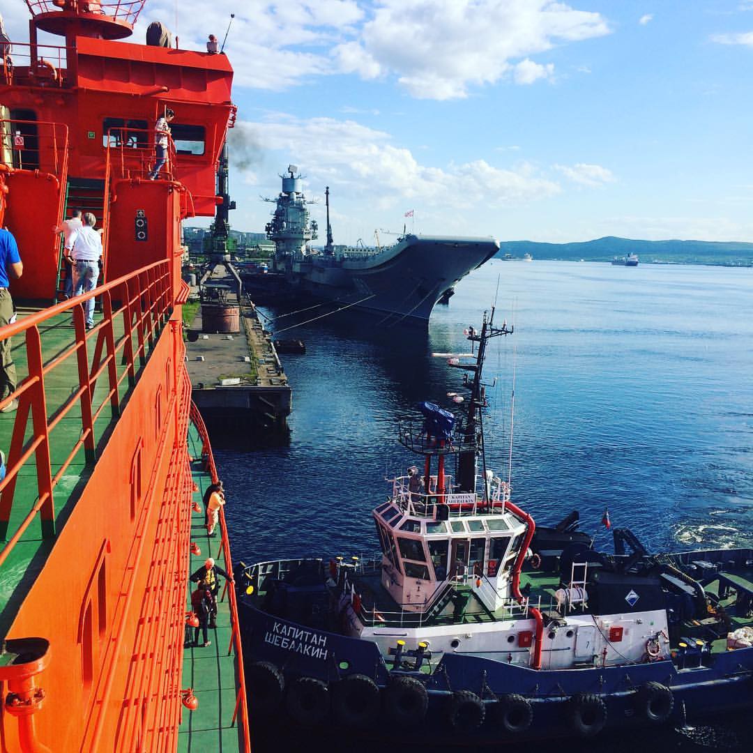 Мурманск, на борту ледокола 