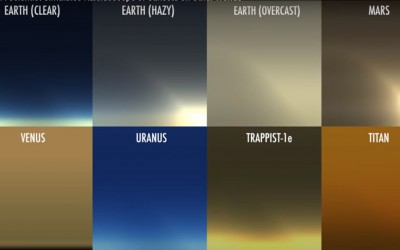 В NASA показали закаты на других планетах - Новости ТИА