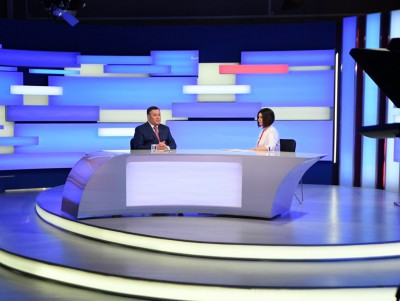 Игорь Руденя ответил на вопросы жителей в телеэфире  - Новости ТИА