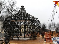 В Твери начали собирать пять куполов строящегося Спасо-Преображенского собора - Новости ТИА