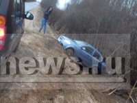 В Тверской области водитель, чтобы избежать столкновения с лосем, улетела в кювет - Новости ТИА