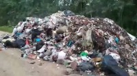 В Тверской области мусорная машина вывалила кучу отходов на проезжую часть - Народные Новости ТИА