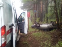 Под Тверью произошло ДТП-перевёртыш - Новости ТИА