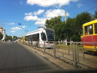 Новый трамвай CityStar сошёл с рельсов в Твери - Новости ТИА