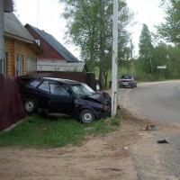 В Тверской области пьяная женщина врезалась в столб - Новости ТИА