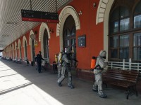 В Твери на железнодорожном вокзале провели тотальную дезинфекцию - новости ТИА