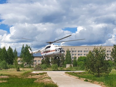 В Удомлю к маленькому пациенту срочно вылетал вертолет Ми-8 - новости ТИА